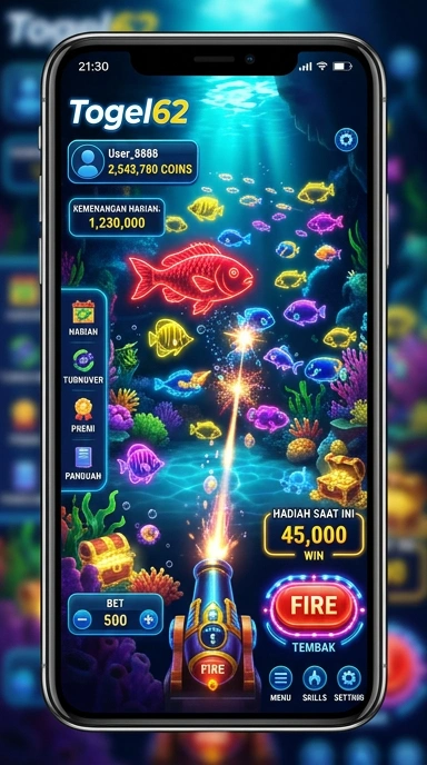 Cuplikan layar menu unduhan togel62 untuk perangkat Android