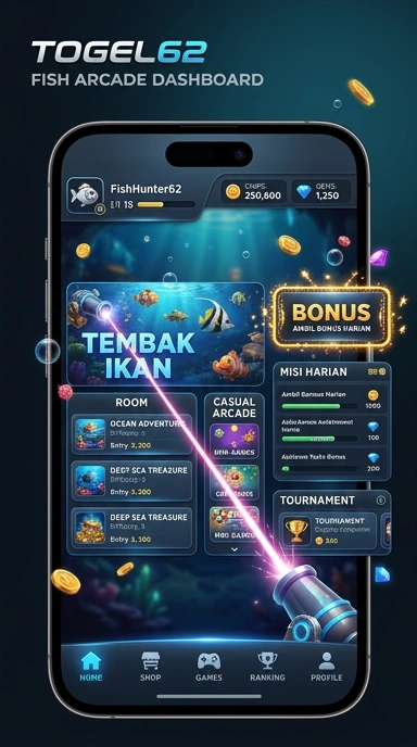 Galeri pratinjau visual togel62 build APK resmi terbaru